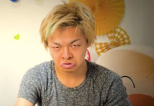 変顔をするしばゆー