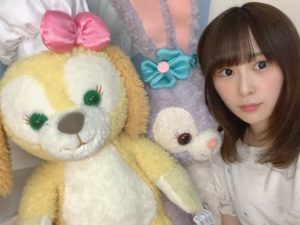 ぬいぐるみと長沢菜々香